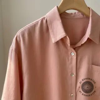 TENCEL avec lin old salmon