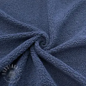 Coat fabric TEDDY jeans