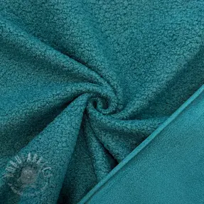 Fleece TEDDY DOUBLE SIDED petrol
