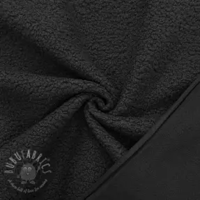 Fleece TEDDY DOUBLE SIDED black