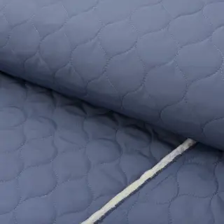 Stepped fabric Round jeans
