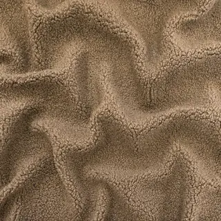 Coat fabric TEDDY soft taupe