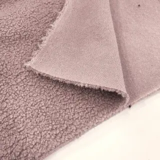 Coat fabric TEDDY dark powder