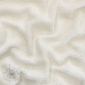 Coat fabric TEDDY ecru
