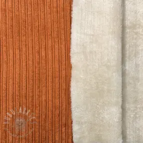 Corduroy Cofur fleece brick