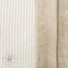 Corduroy Cofur fleece off white