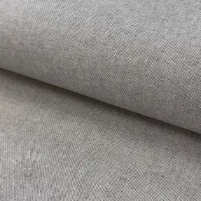 Decoration fabric COATED Linenlook premium soft grey