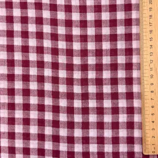 Double gauze/muslin YARN DYED Stripes and checks design F
