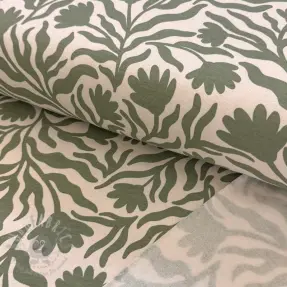 Sweat Flowers army green SIMPLY NATURAL
