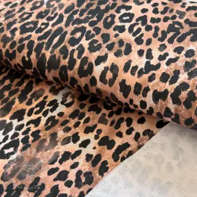 Sweat Animal skin brown digital print