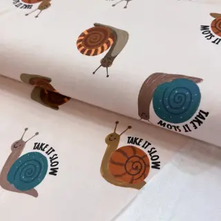 Sweat Snails off white digital print