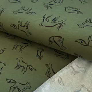 Sweat SOFT Forest animals green