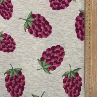 Jersey Raspberries ecru melange