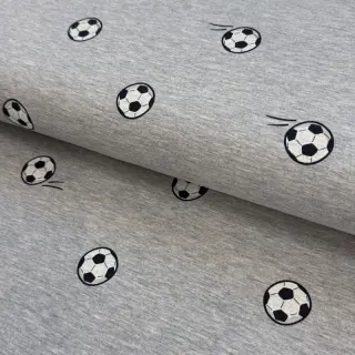 Jersey Soccerballs grey melange