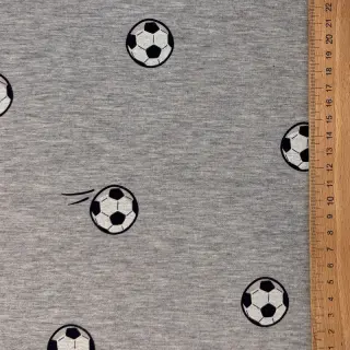 Jersey Soccerballs grey melange