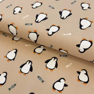 Jersey Penguins beige digital print