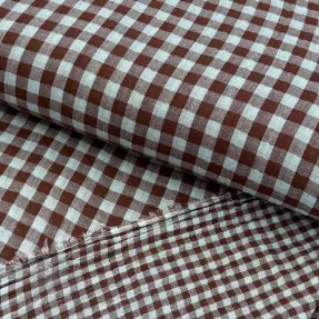 Double gauze/muslin YARN DYED Stripes and checks design E
