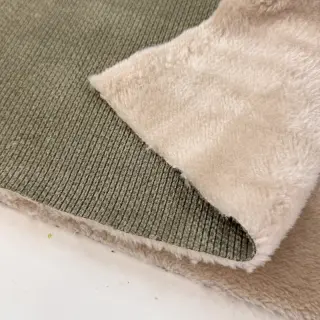 Corduroy STRUCTURE camo green