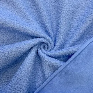Fleece TEDDY DOUBLE SIDED light blue