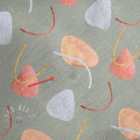 Jersey Shapes sage digital print 2nd class