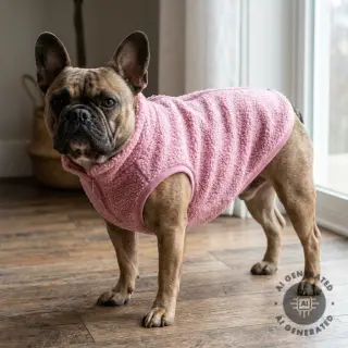 Fleece TEDDY DOUBLE SIDED soft pink