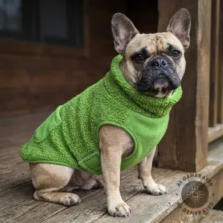 Fleece TEDDY DOUBLE SIDED green