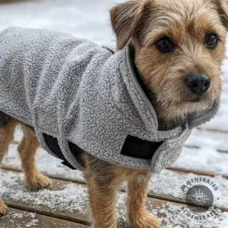 Fleece TEDDY DOUBLE SIDED light grey