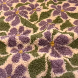 Coat fabric TEDDY JACQUARD Pretty mix design B