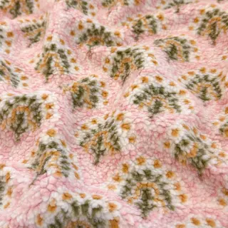 Coat fabric TEDDY JACQUARD Pretty mix design A