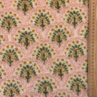 Coat fabric TEDDY JACQUARD Pretty mix design A