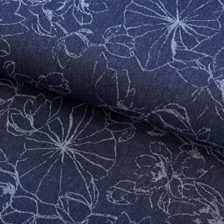JEANS EMBROIDERY Jacquard Flowers