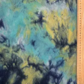 JEANS TIE DYE HEAVY bright yellow