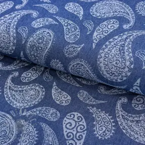JEANS JACQUARD Paisley dark jeans