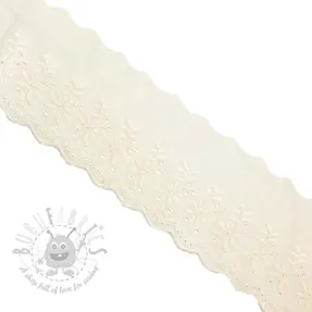 Lace Double flower off white