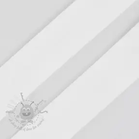 Bias binding elastic matt 20 mm white