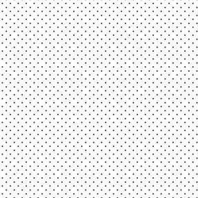 Cotton fabric Petit dots white/black