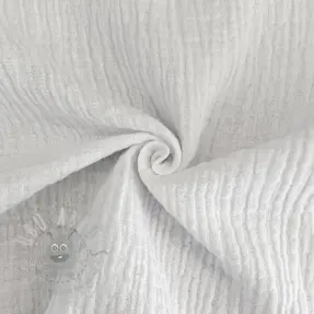 Double gauze/muslin white