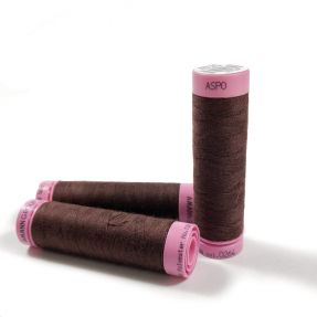 Polyester thread Amann Aspo 120 dark brown