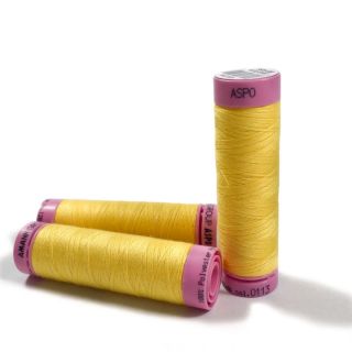 Polyester thread Amann Aspo 120 bright yellow