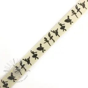 Cotton ribbon Ballet dancer