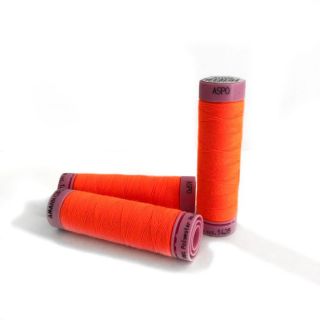 Polyester thread Amann Aspo 120 neon orange