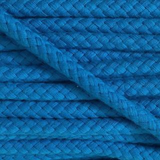 Cotton cord 8 mm blue