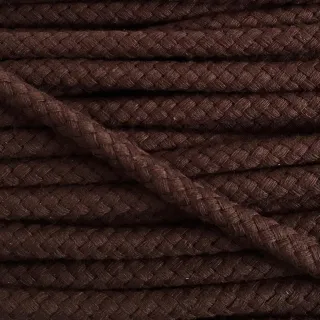 Cotton cord 8 mm choco