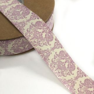 Cotton ribbons Ornament purple