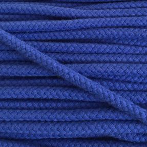 Cotton cord 8 mm kobalt