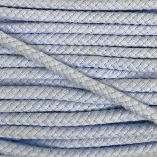 Cotton cord 8 mm light blue