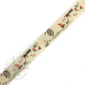 Cotton ribbon Red ridding hood