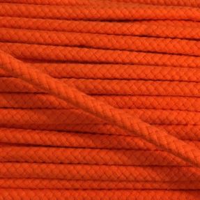 Cotton cord 8 mm orange