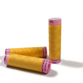 Polyester thread Amann Aspo 120 yellow