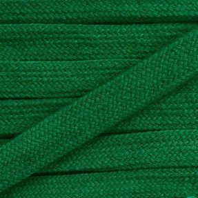 Cotton cord flat 13 mm dark green